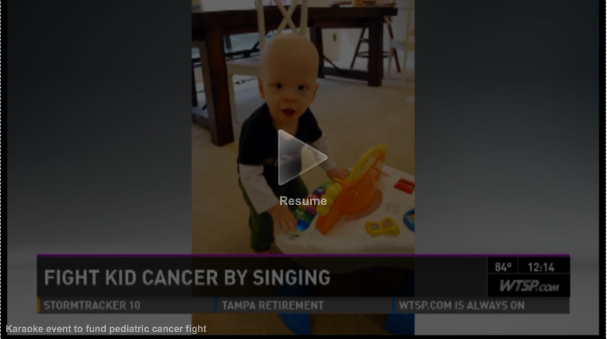Karaoke Event to fund pediatric cancer fight